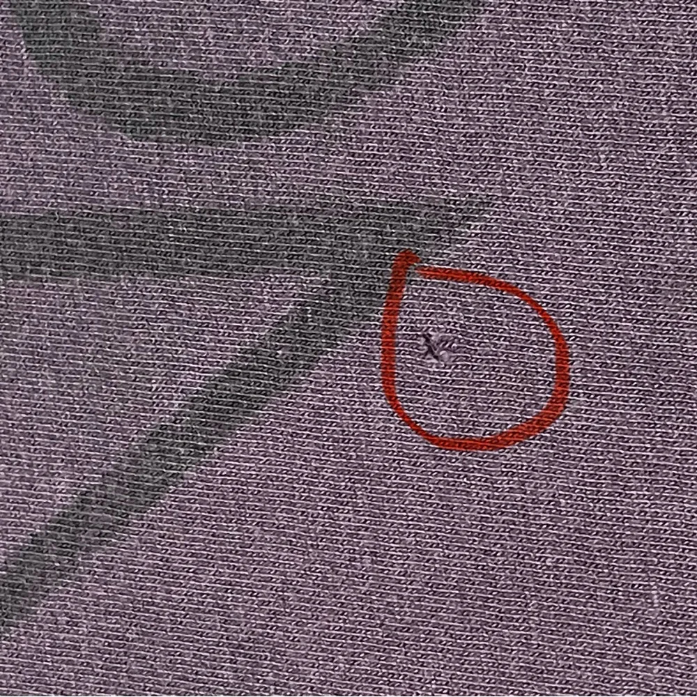 Guess Man Purple T Shirt Short Sleeve Medium - Picture 8 of 8